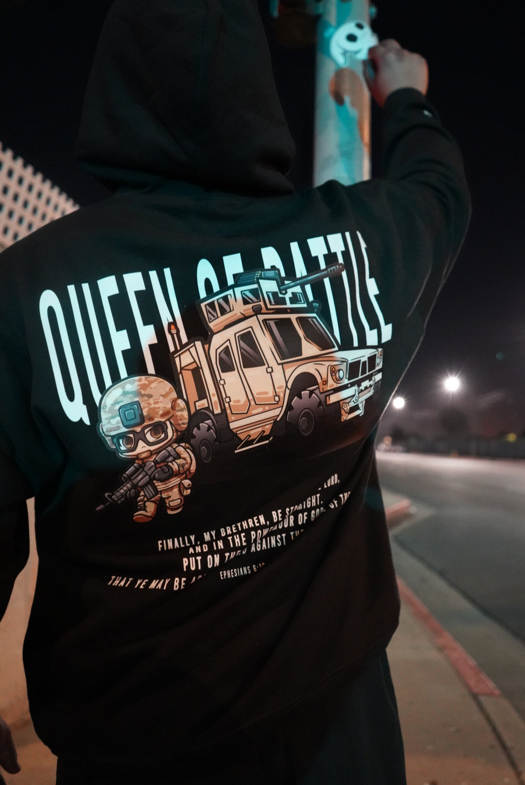 THE LXST - QUEEN OF BATTLE HOODIE