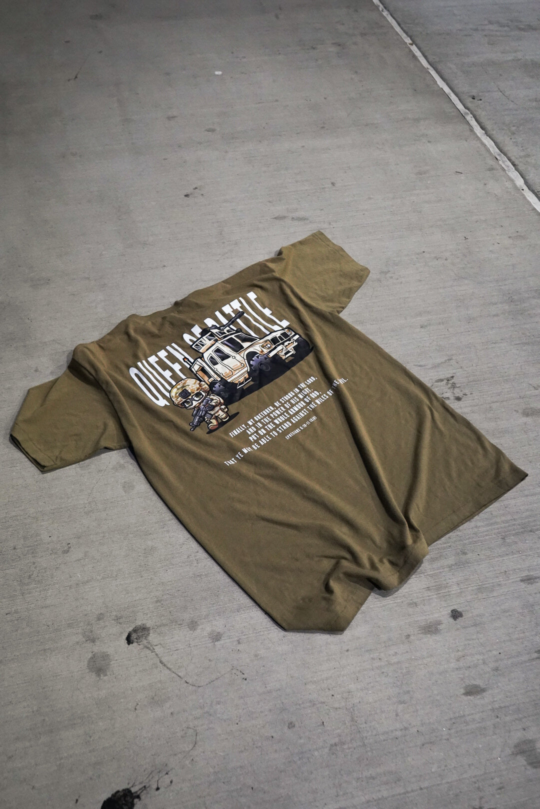 THE LXST - QUEEN OF BATTLE OCP Tee